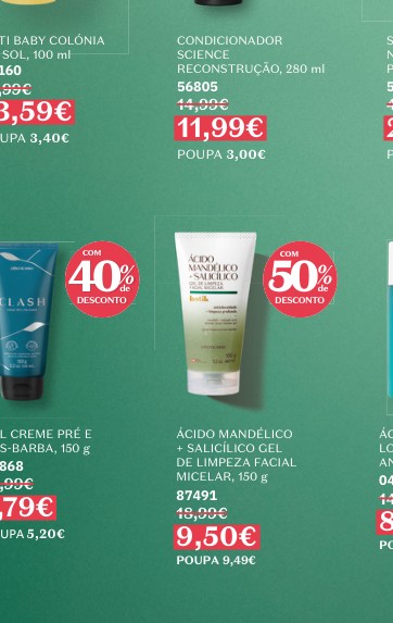 DE LIMPEZA FACIAL MICELAR, 150 g