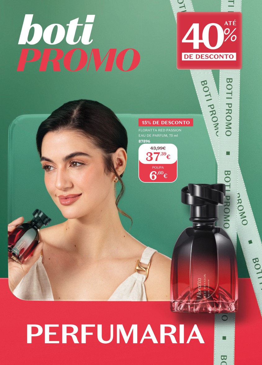 FLORATTA RED PASSION EAU DE PARFUM, 75 ml