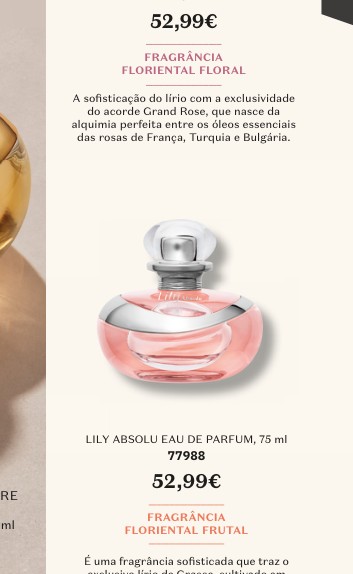 LILY ABSOLU EAU DE PARFUM, 75 ml