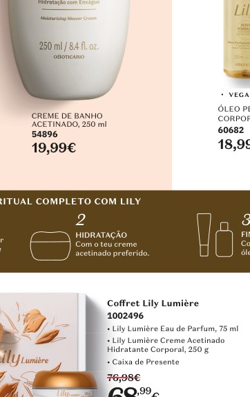 Coffret Lily Lumière
