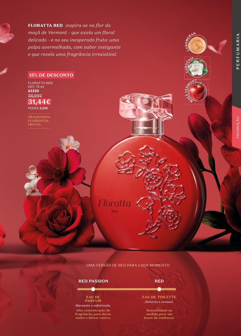 FLORATTA RED EDT, 75 ml