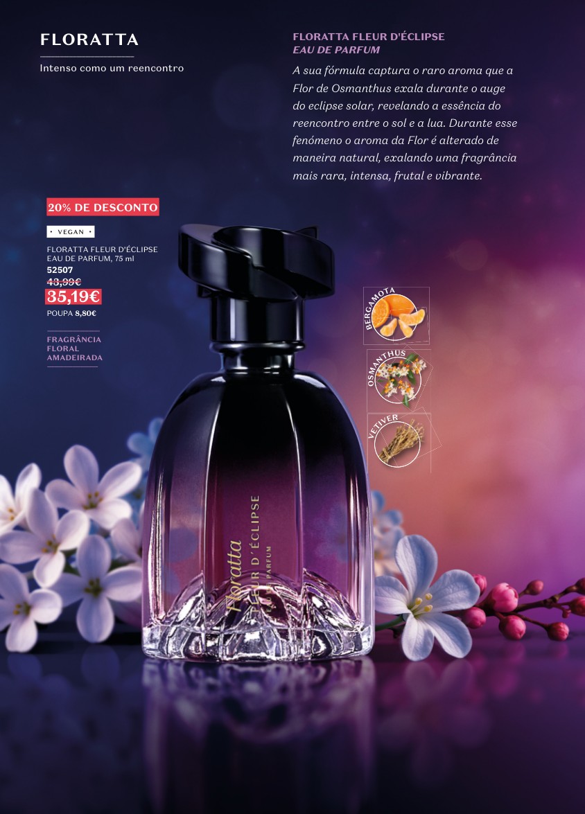 FLORATTA FLEUR D’ÉCLIPSE EAU DE PARFUM, 75 ml
