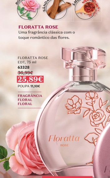 FLORATTA ROSE EDT, 75 ml