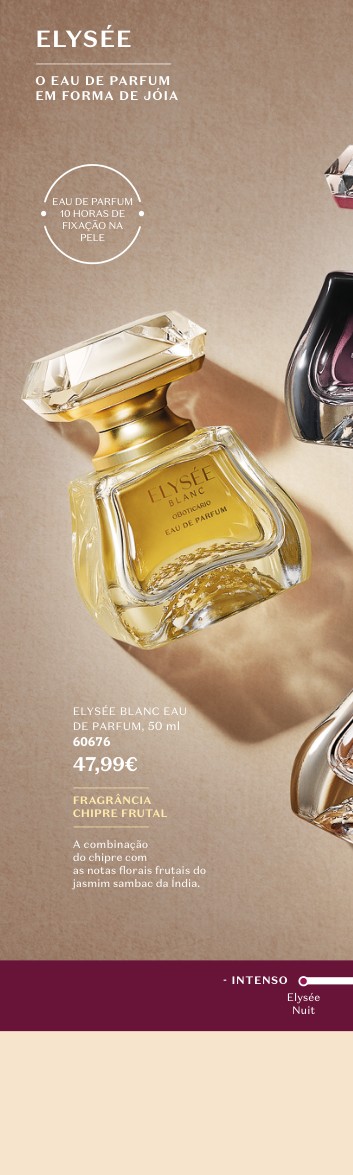 ELYSÉE BLANC EAU DE PARFUM, 50 ml