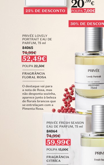 PRIVÉE FRESH SEASON EAU DE PARFUM, 75 ml