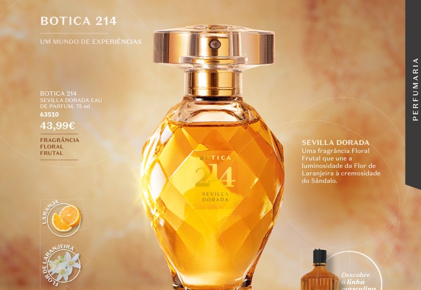 SEVILLA DORADA EAU DE PARFUM, 75 ml