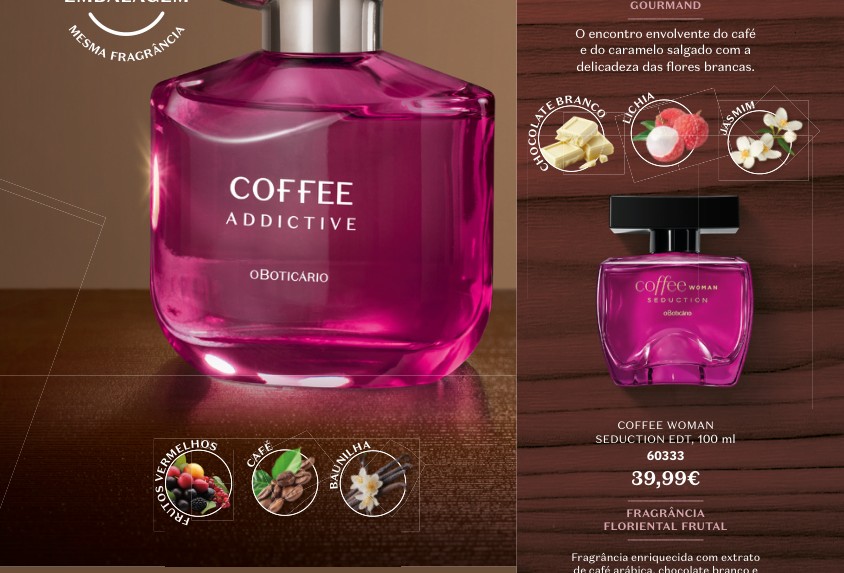 COFFEE WOMAN SEDUCTION EDT, 100 ml