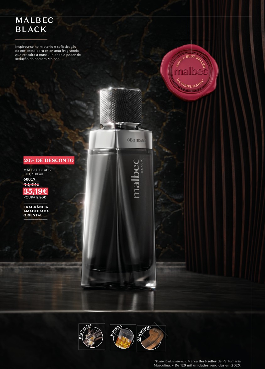 MALBEC BLACK EDT, 100 ml
