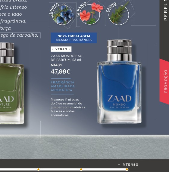 ZAAD MONDO EAU DE PARFUM, 95 ml
