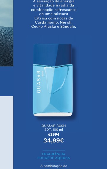 QUASAR RUSH EDT, 100 ml