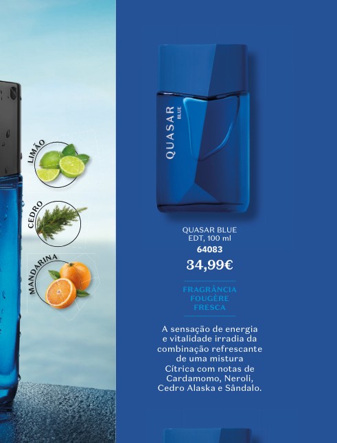 QUASAR BLUE EDT, 100 ml