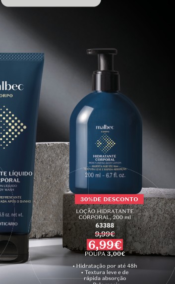 LOÇÃO HIDRATANTE CORPORAL, 200 ml