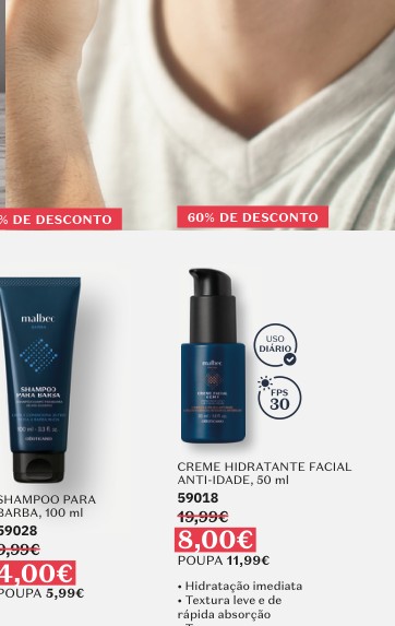 CREME HIDRATANTE FACIAL ANTI-IDADE, 50 ml
