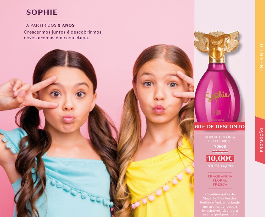 SOPHIE COLÓNIA HELLO, 100 ml