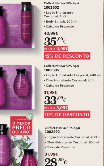 Coffret Nativa SPA Açaí