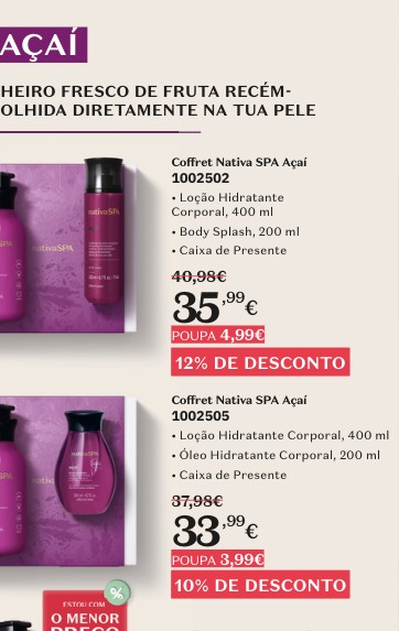Coffret Nativa SPA Açaí