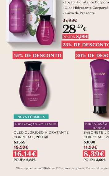 ÓLEO GLORIOSO HIDRATANTE CORPORAL, 200 ml