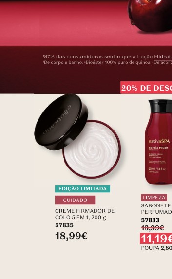 CREME FIRMADOR DE COLO 5 EM 1, 200 g