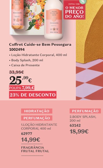 LOÇÃO HIDRATANTE CORPORAl, 400 ml