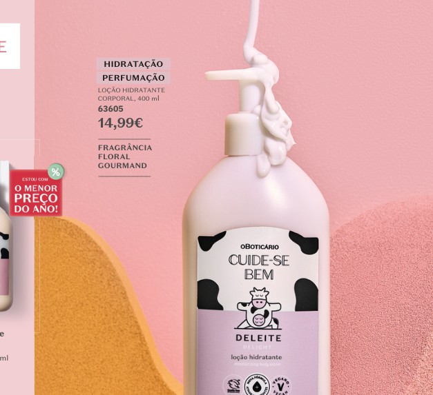 LOÇÃO HIDRATANTE CORPORAL, 400 ml