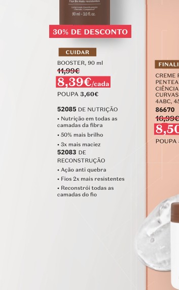 BOOSTER, 90 ml DE NUTRIÇÃO