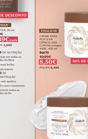 CURVAS crespos 4ABC, 450 ml