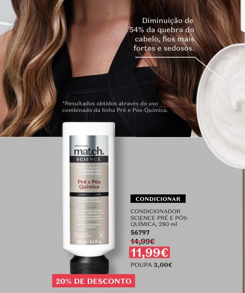SCIENCE PRÉ E PÓS- QUÍMICA, 280 ml