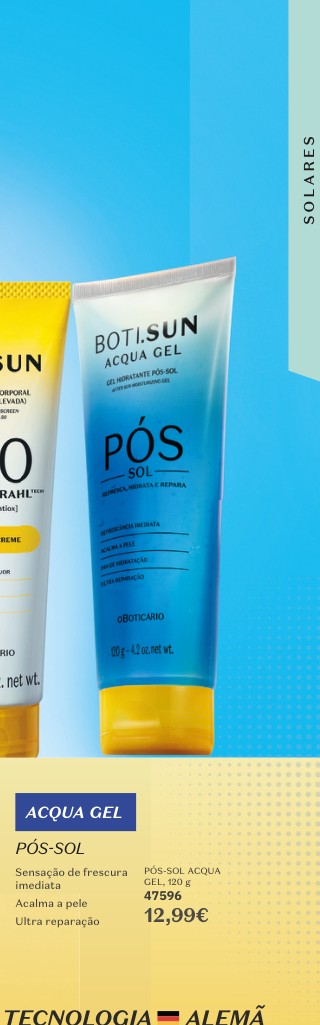 PÓS-SOL ACQUA GEL, 120 g