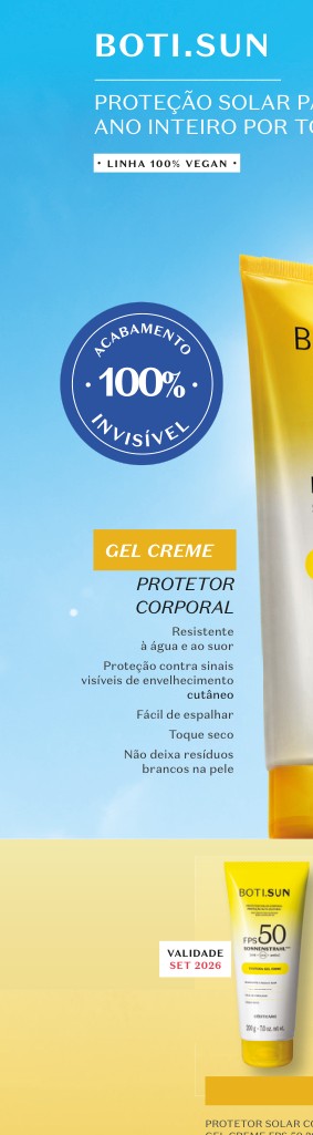 PROTETOR SOLAR CORPORAL GEL CREME FPS 50 200 g