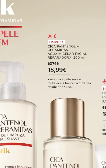 ÁGUA MICELAR FACIAL REPARADORA, 200 ml