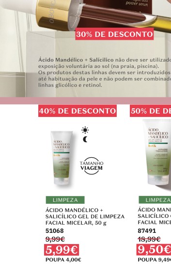 SALICÍLICO GEL DE LIMPEZA FACIAL MICELAR, 50 g