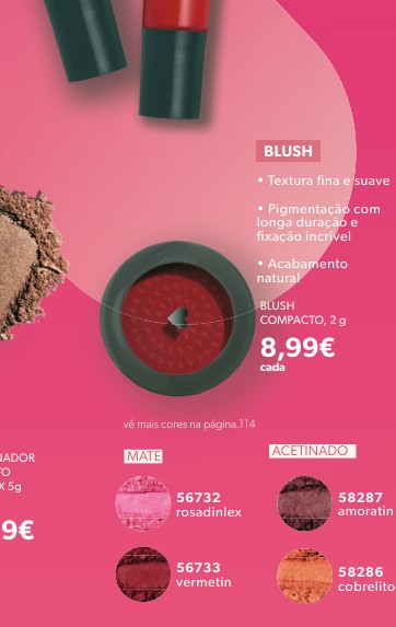 vê mais cores na página.114 MATE