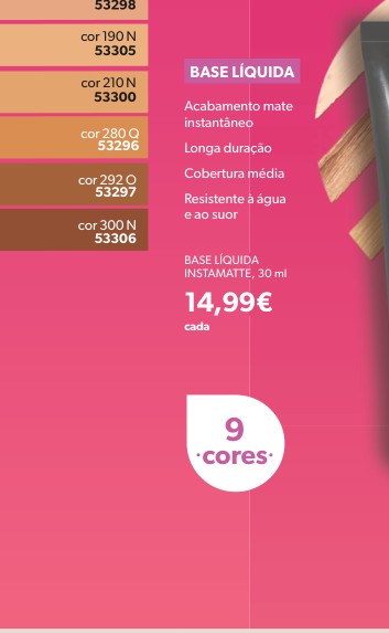 e ao suor cor 300 N