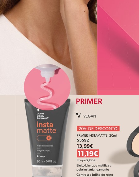 PRIMER PRIMER INSTAMATTE, 20ml