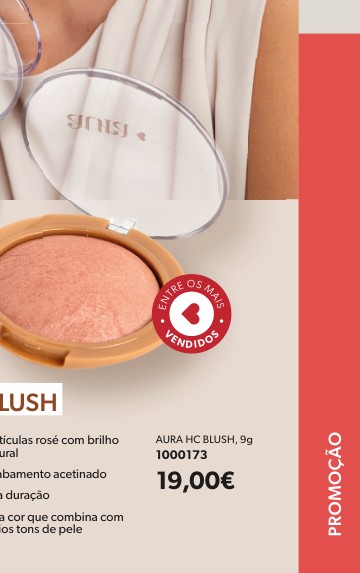 natural AURA HC BLUSH, 9g