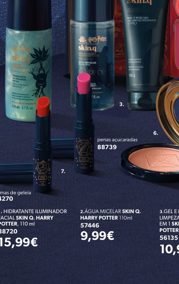 ÁGUA MICELAR SKIN Q. HARRY POTTER 110ml
