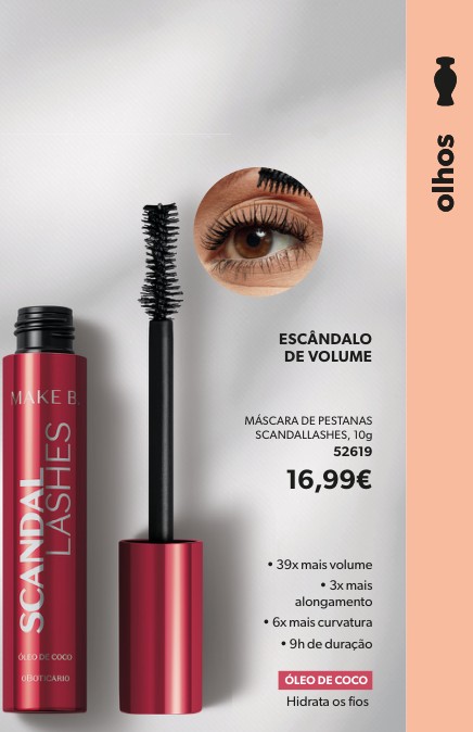 MÁSCARA DE PESTANAS SCANDALLASHES, 10g
