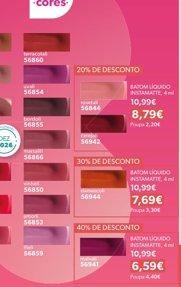 INSTAMATTE, 4 ml rosetali