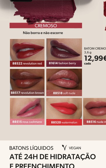 revolution red fashion berry