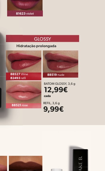 Hidratação prolongada nude