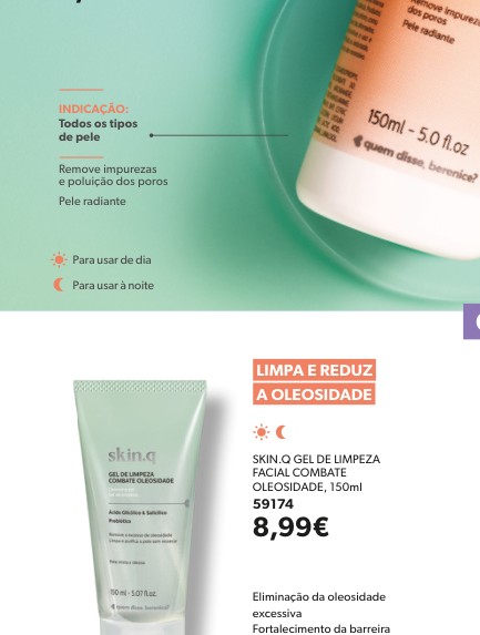 FACIAL COMBATE OLEOSIDADE, 150ml